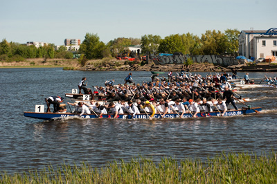 Photo 3. DM Drachenboot Langstrecke 2011 in Rostock